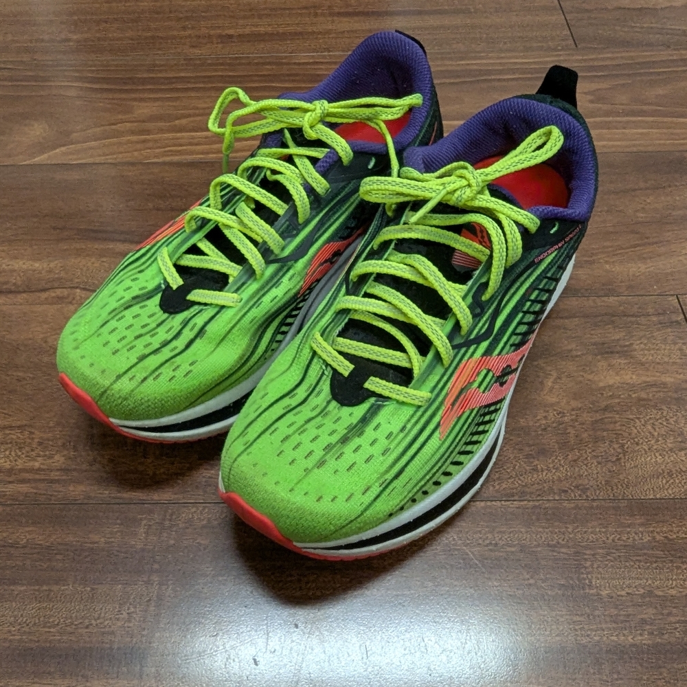 Saucony Lime Green Athletic Sneakers